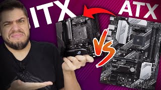 Placa mãe ITX suporta CPU mais poderoso e OC ou melhor ATX? ASUS STRIX B550I review e análise de VRM