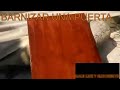 COMO BARNIZAR UNA PUERTA