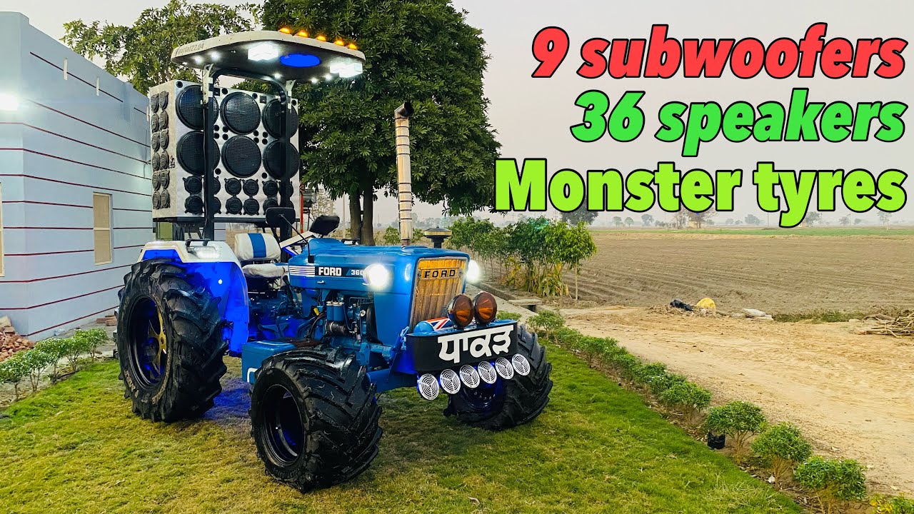Tractor Modified in Punjab | Ford 3600 Modified | Square Shape Steel  Steering | Modified Club - YouTube