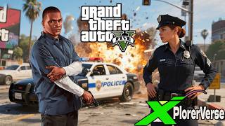 GTA 5 – Police Chase Shootout & Car Explosion Action Fight! 💥🚓🔥
