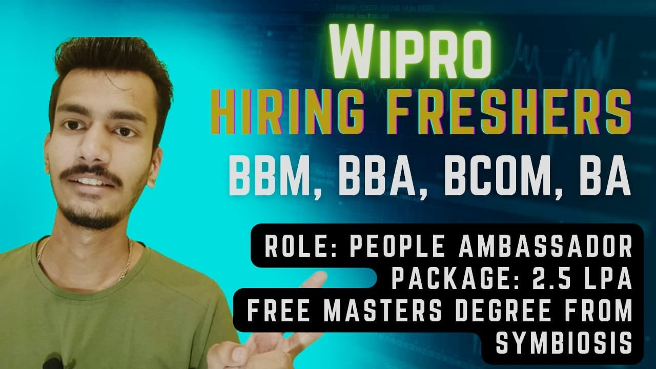 wipro-hiring-for-freshers-people-ambassador-jobs-for-bcom-bba-bbm