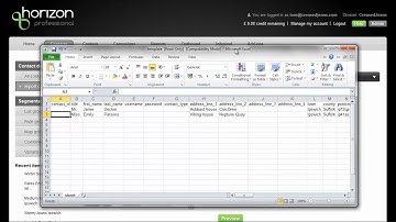 Importing contacts - HTK Horizon (sound is temporarily unavailable)