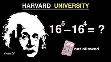 Math Olympiad Harvard University Math Tricks | Calculator Not Allowed