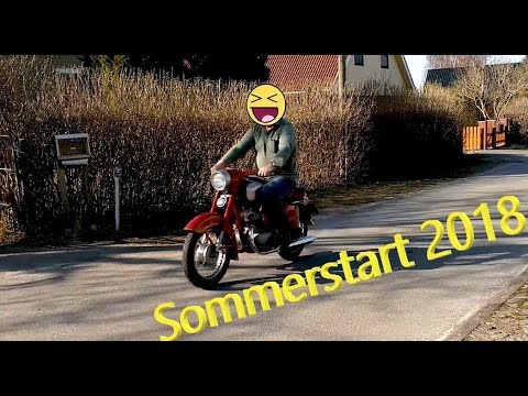 Jawa 350 Typ 354 - Erster Start nach dem Winter - Soundcheck - Bike-Porn