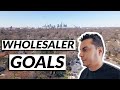 real estate investor goals as a new investor | Wholesale Real Estate Vlog 068