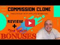 Commission Clone Review! Demo & Bonuses! (How To Make Money Online in 2020)