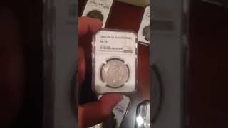 Серебряные монеты из NGC