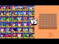 TOUS LES BRAWLERS vs 20 BOITES ! QUI est le PLUS RAPIDE ? sur Brawl Stars Olympics