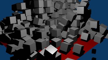 Falling Boxes Blender (HD)