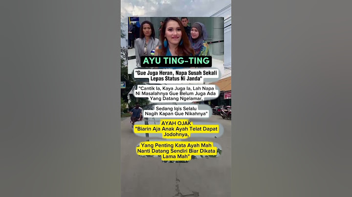 Ayu tingting heran kenapa susah banget jodoh #shorts #artist