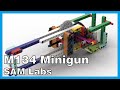 《LEGO M134 Minigun》-SamLabs X LEGO 9797 | Xiao Pang