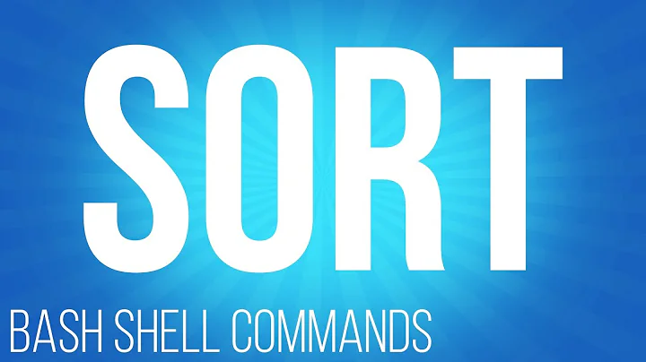 BASH Shell commands sort ( commands for linux )