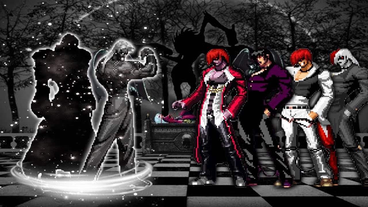 [KOF Mugen] New Final Rugal Vs Ultimate Iori Yagami Team - YouTube