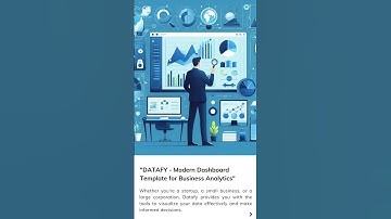 "DATAFY - Modern Dashboard Template for Business Analytics"