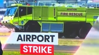 Arff Firefighters In Australia Going On Strike