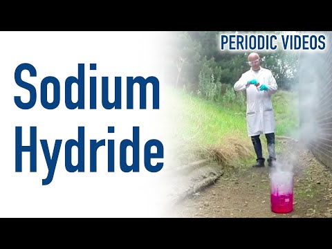 Sodium Hydride (SLOW MOTION) - Periodic Table of Videos