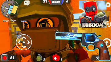 KUBOOM - Gameplay Walkthrough Part 43 - Revolver Review (Android Games)