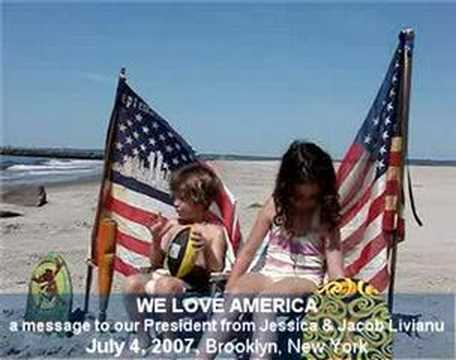 Happy July 4 President Bush from Jessica & Jacob L...
