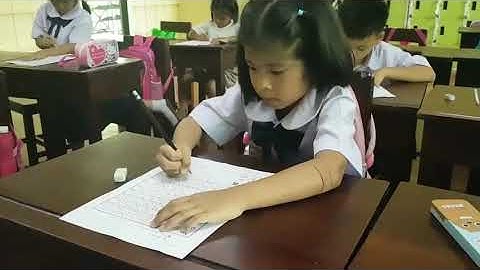 บรรยากาศการเรียนปรับพื้นฐาน ของนักเรียนโครงการพิเศษ IEPและห้องเพชรจามจุรี โรงเรียนทองประสาทเวทย์