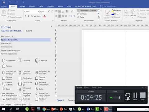 Diagramas de proceso en Visio - YouTube