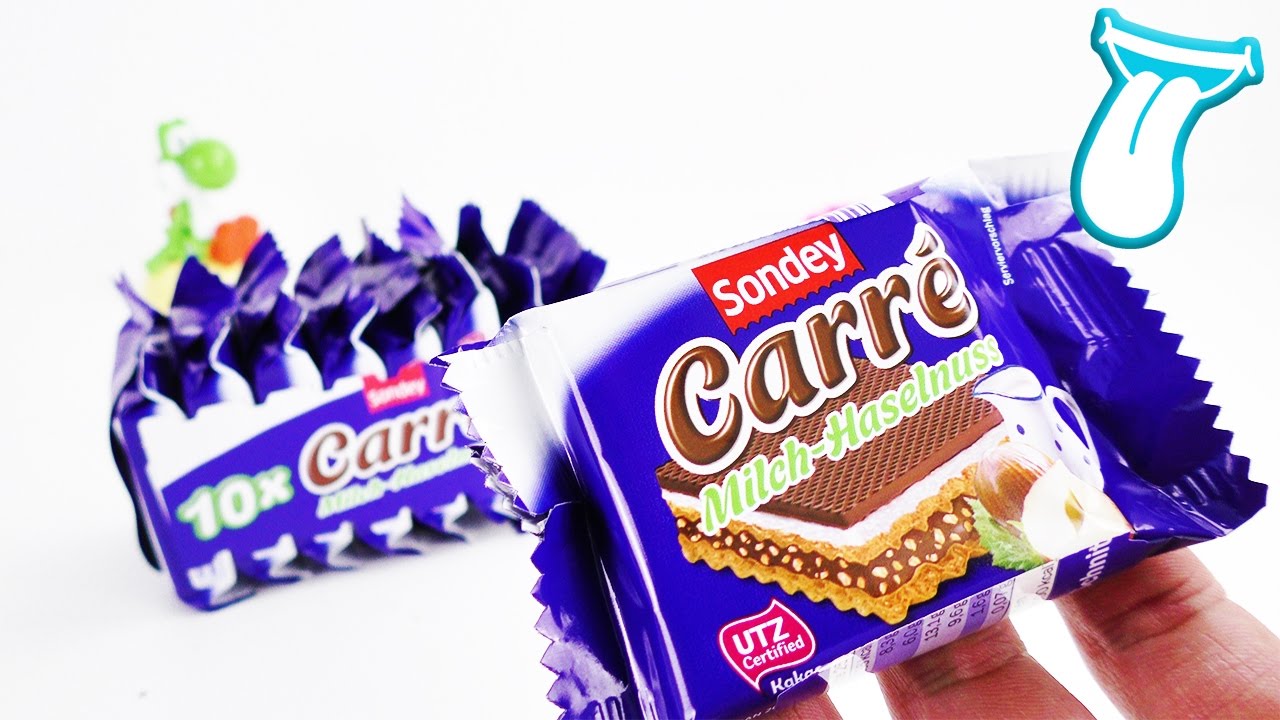 SONDEY CARRE MILCH HASELNUSS TAFEL | HANUTA ALTERNATIVE !? | SCHOKO schnelltest | IN ALLER MUNDE