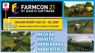  FARMING SIMULATOR 22 Analisi video FARMCON 21 [3] #nicko87 #farmingsimulator22