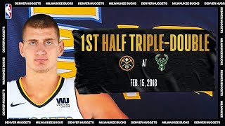 1st Half Triple-Double For Jokic | #NBATogetherLive Classic Game