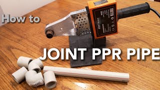 PPR PIPE WELDING - zváračka trubiek PPR _ Ako zvárať vodovodné trubky