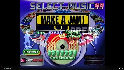 [GAMEPLAY] MAKE A JAM! (U1)/ Single / SSR / Dance Dance Revolution 3rd MIX, PS1