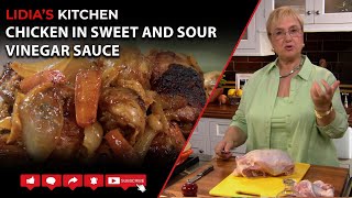 Chicken in Sweet and Sour Vinegar Sauce