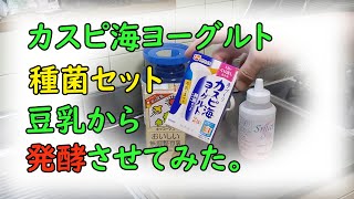 豆乳でヨーグルト～カスピ海ヨーグルト種菌セット～