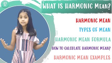 How To Calculate Harmonic Mean?
