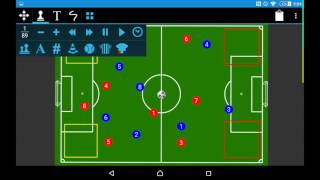 The Four Square Game (small sided game) - 7v7 progressional training screenshot 3