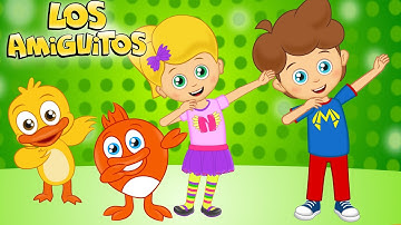 A La Izquierda, A La Derecha cancion infantil | Los Amiguitos Canciones Infantiles