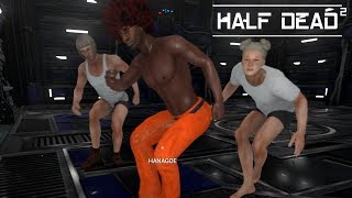 【４人実況】即死トラップだらけの施設から脱出を試みる男たち【HALF DEAD2】