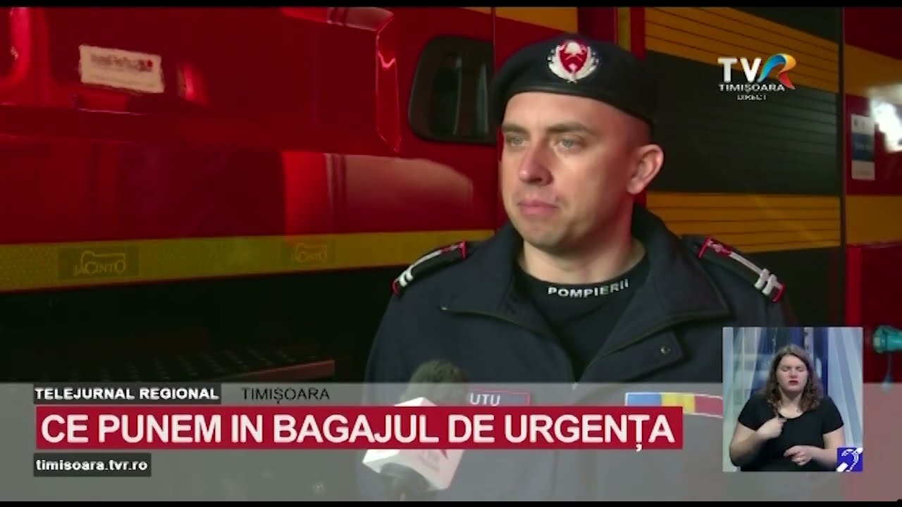 Inundații, cutremure, situații critice. Ce punem în bagajul de urgență? #StiriRegionale