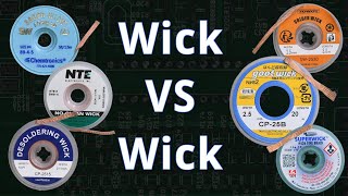 Wick Vs Wick - Desolder Braid Comparison