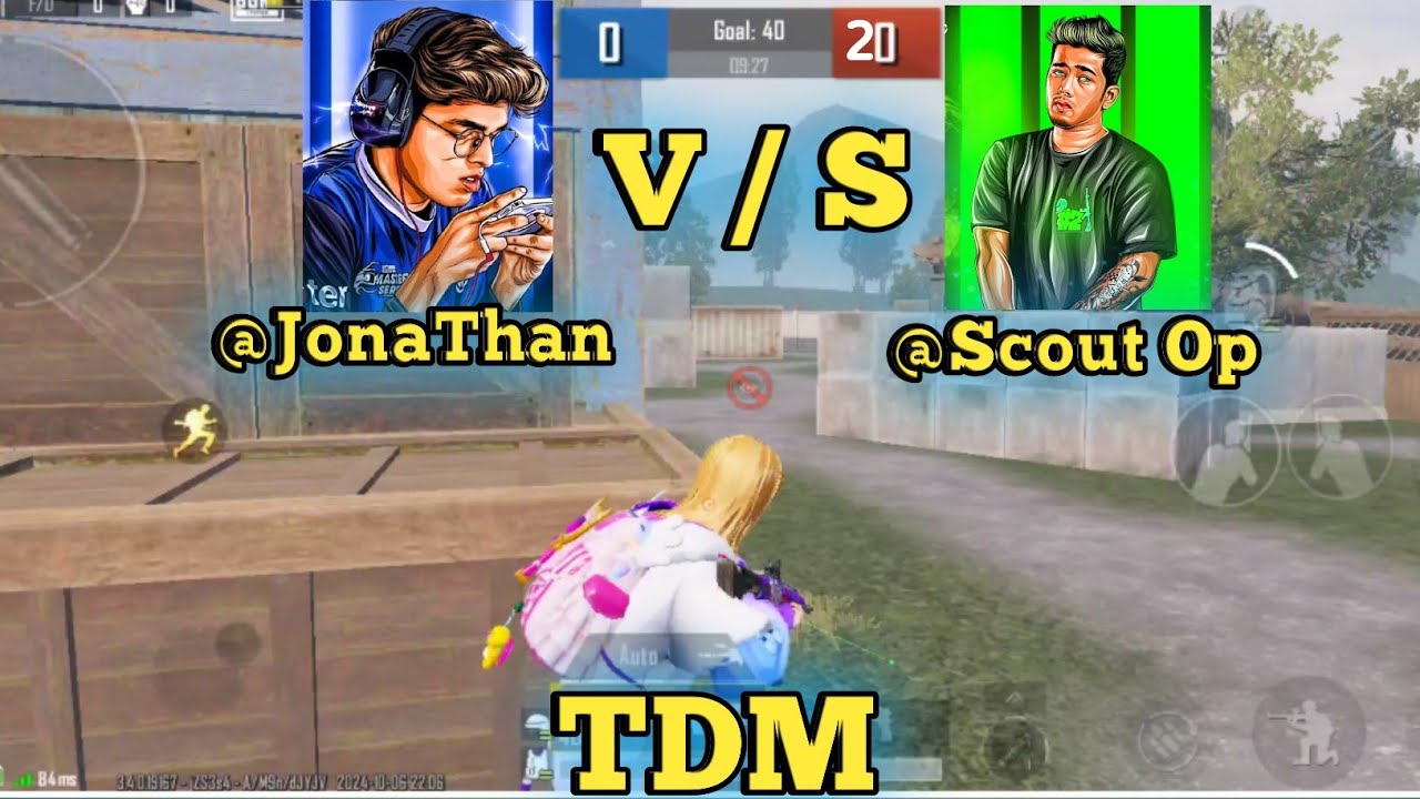 TDM !! JONATHAN VS SCOUT OP GAMING 🔥 || FACE TO FACE 1V1 🤬 - YouTube