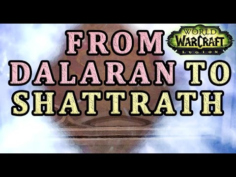 How to get from Dalaran to Shattrath WoW