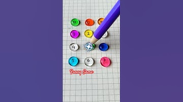 Trò chơi nối các giọt nước từ 1👉🏻12 theo thứ tự 🙃#games #shorts #line #drawing