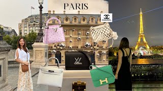 Paris Luxury Shopping Chanel | Hermes Faubourg Saint Honore | Louis Vuitton & Dior | Paris Vlog