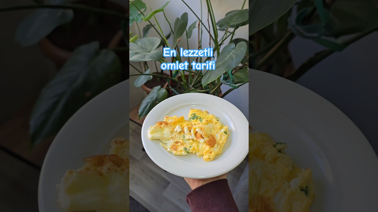 En lezzetli omlet tarifi 🍳 #yemek #yemektarifleri #omlet #food #yumurta #cooking #subscribe #diy