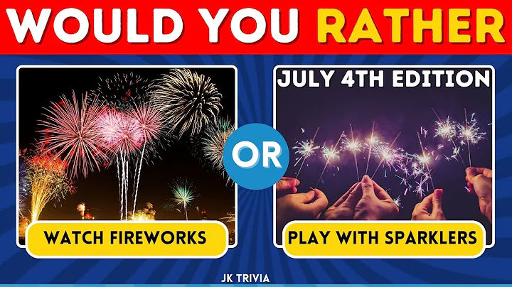 Would You Rather -  Fourth of July Edition | Brain Break - This or That | 4th of July games | July 4