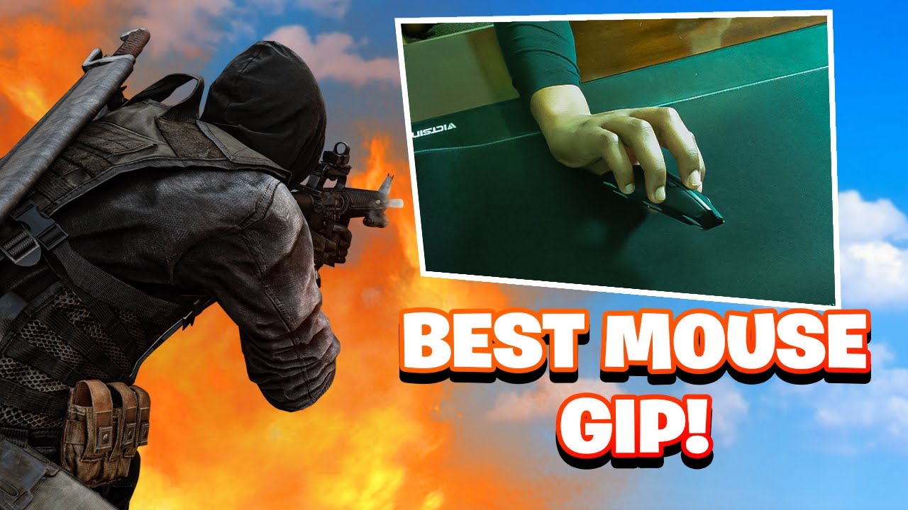How to Hold Mouse For Best Aim Best Mouse Grip Fingertip Grip YouTube