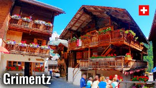 Grimentz Switzerland 🇨🇭 4K, the most beautiful villages