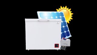 208 liters solar chest freezer DC 12V/24V household freezer