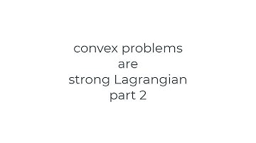 Math 485 convex problems,  part 2