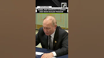 Putin Says Russia And Iran Constantly In Contact Over Iran S Nuclear Program 