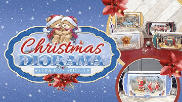 Christmas Diorama Concept Card Kit