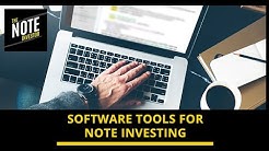Software Tools For Note Investing